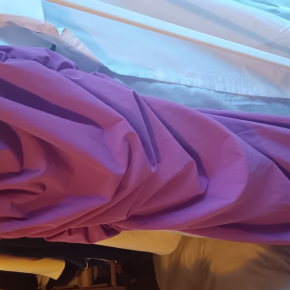 H&M Purple Ruched Sheath Midi Dress - Picture 3 of 4